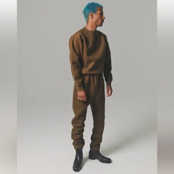 Lemaire Havana Sweatpants Mens Large Brown - Picture 2 of 14